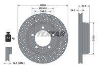 TEXTAR 92176705 Bremsscheibe