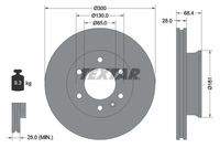 TEXTAR 93143203 Bremsscheibe