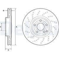 DELPHI BG9189C Bremsscheibe