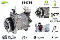 VALEO 814715 Kompressor, Klimaanlage