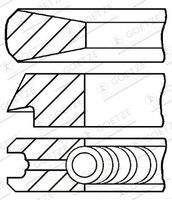 GOETZE ENGINE 0811440045 Kolbenringsatz