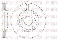 REMSA 6143410 Bremsscheibe