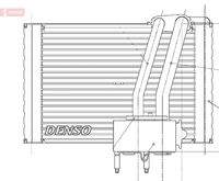 DENSO DEV07005 Verdampfer, Klimaanlage