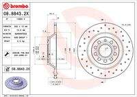 BREMBO 0888432X Bremsscheibe