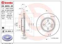 BREMBO 09865521 Bremsscheibe