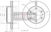 MAXGEAR 192350 Bremsscheibe