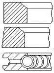 FAI AutoParts PR89000 Kolbenringsatz