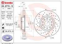 BREMBO 0997721X Bremsscheibe