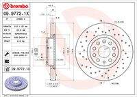 BREMBO 0997721X Bremsscheibe