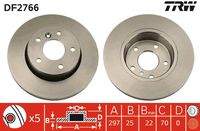 TRW DF2766 Bremsscheibe