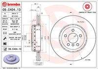 BREMBO 09C40413 Bremsscheibe