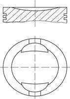MAHLE 0093601 Kolben