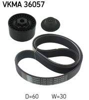 SKF VKMA36057 Keilrippenriemensatz