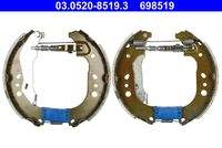 ATE 03052085193 Bremsbackensatz