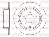 REMSA 6155400 Bremsscheibe