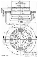 BREMBO 08776575 Bremsscheibe