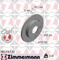 ZIMMERMANN 380216720 Bremsscheibe