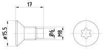 MINTEX TPM0004 Schraube, Bremsscheibe