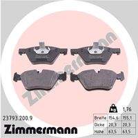 ZIMMERMANN 237932009 Bremsbelagsatz, Scheibenbremse