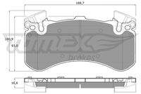 TOMEX Brakes TX1944 Bremsbelagsatz, Scheibenbremse