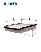 FILTRON K1068 Filter, Innenraumluft