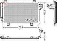 DENSO DCN44015 Kondensator, Klimaanlage