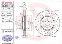 BREMBO 09D3921X Bremsscheibe