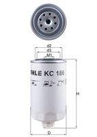 KNECHT KC186 Kraftstofffilter