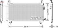 DENSO DCN50046 Kondensator, Klimaanlage