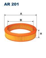 FILTRON AR201 Luftfilter