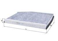KNECHT LAK1288 Filter, Innenraumluft