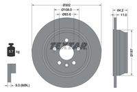 TEXTAR 92283003 Bremsscheibe