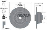 TEXTAR 92309003 Bremsscheibe