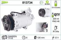 VALEO 813734 Kompressor, Klimaanlage