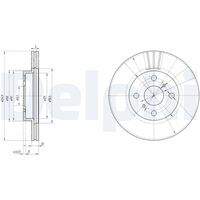 DELPHI BG3520 Bremsscheibe