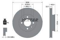 TEXTAR 92164703 Bremsscheibe