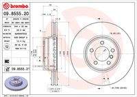 BREMBO 09855521 Bremsscheibe