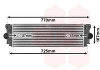VAN WEZEL 30004396 Ladeluftkühler