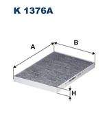 FILTRON K1376A Filter, Innenraumluft
