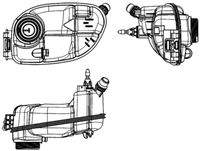 MAHLE CRT65000S Ausgleichsbehälter, Kühlmittel