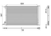 MAHLE AC552000S Kondensator, Klimaanlage