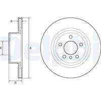 DELPHI BG4644C Bremsscheibe