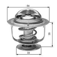 GATES TH29988G1 Thermostat, Kühlmittel