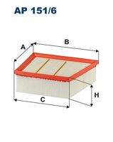 FILTRON AP151/6 Luftfilter