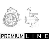 MAHLE AB54000P Innenraumgebläse