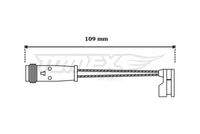 TOMEX Brakes TX3055 Warnkontakt, Bremsbelagverschleiß