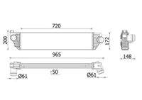 MAHLE CI669000P Ladeluftkühler