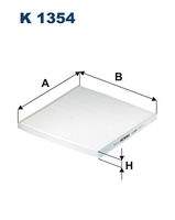 FILTRON K1354 Filter, Innenraumluft