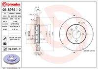 BREMBO 09B97511 Bremsscheibe