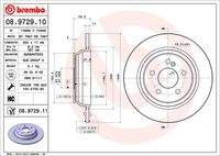 BREMBO 08972911 Bremsscheibe